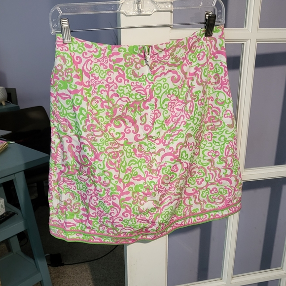 Vintage Lilly Pulitzer skirt 4 - Picture 3 of 7